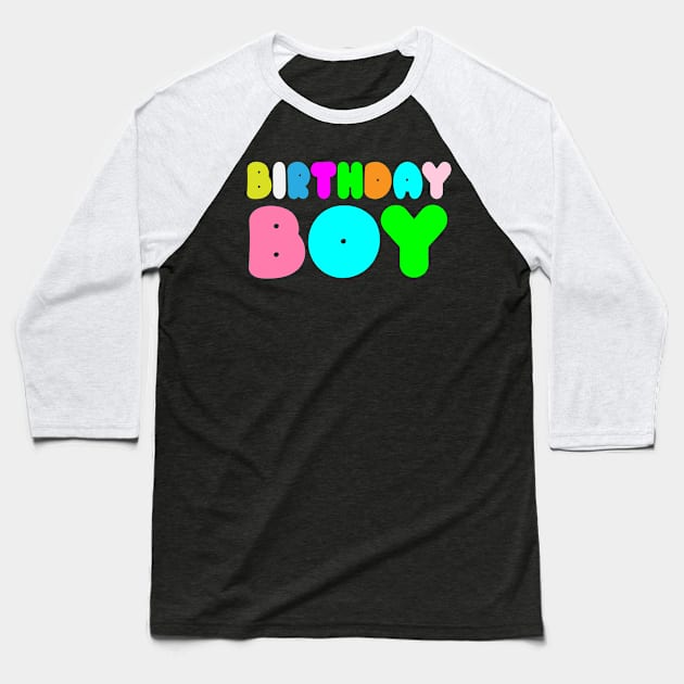 Birthday Boy - Birthday Baseball T-Shirt by ahmed4411